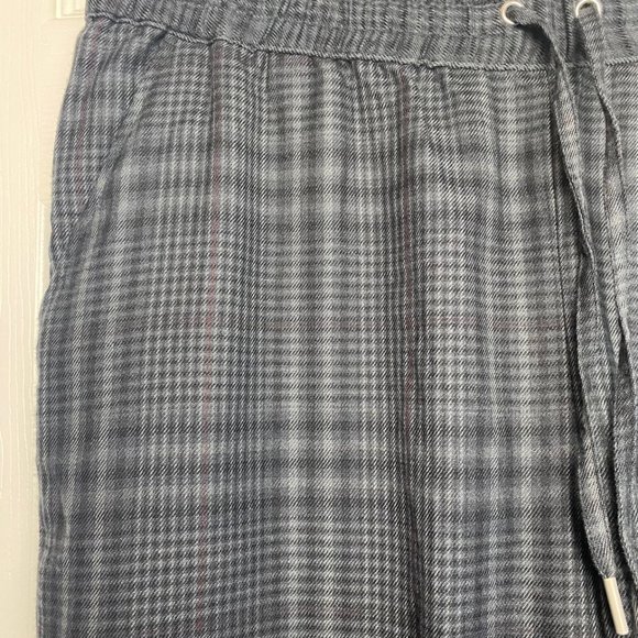 H&M Women's Gray Plaid Dress Pants Size 10 - Picture 3 of 9